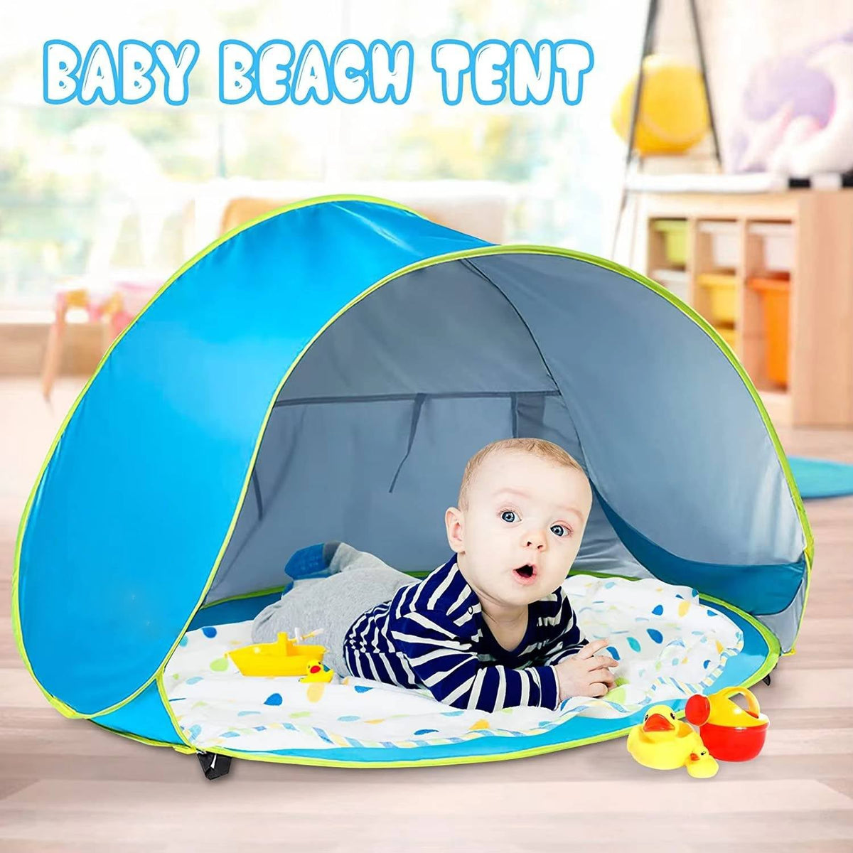 Belro baby beach tent with UV protection, lightweight and portable accessory for outdoor sun protection for infants.