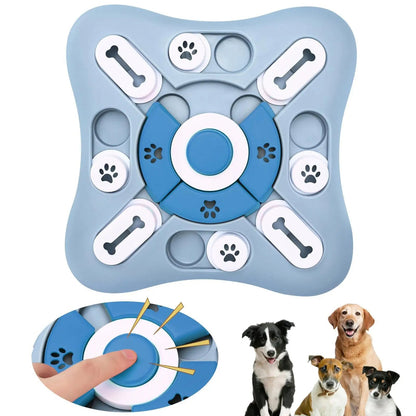 Belro interactive dog toy slow feeder for pets, featuring a colorful design to encourage chewing and slow down eating.
