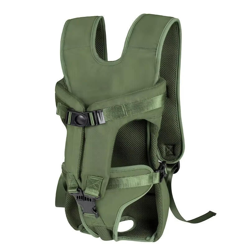Belro dog carrying backpack with adjustable straps and mesh ventilation for comfortable pet transport in a stylish bag.
