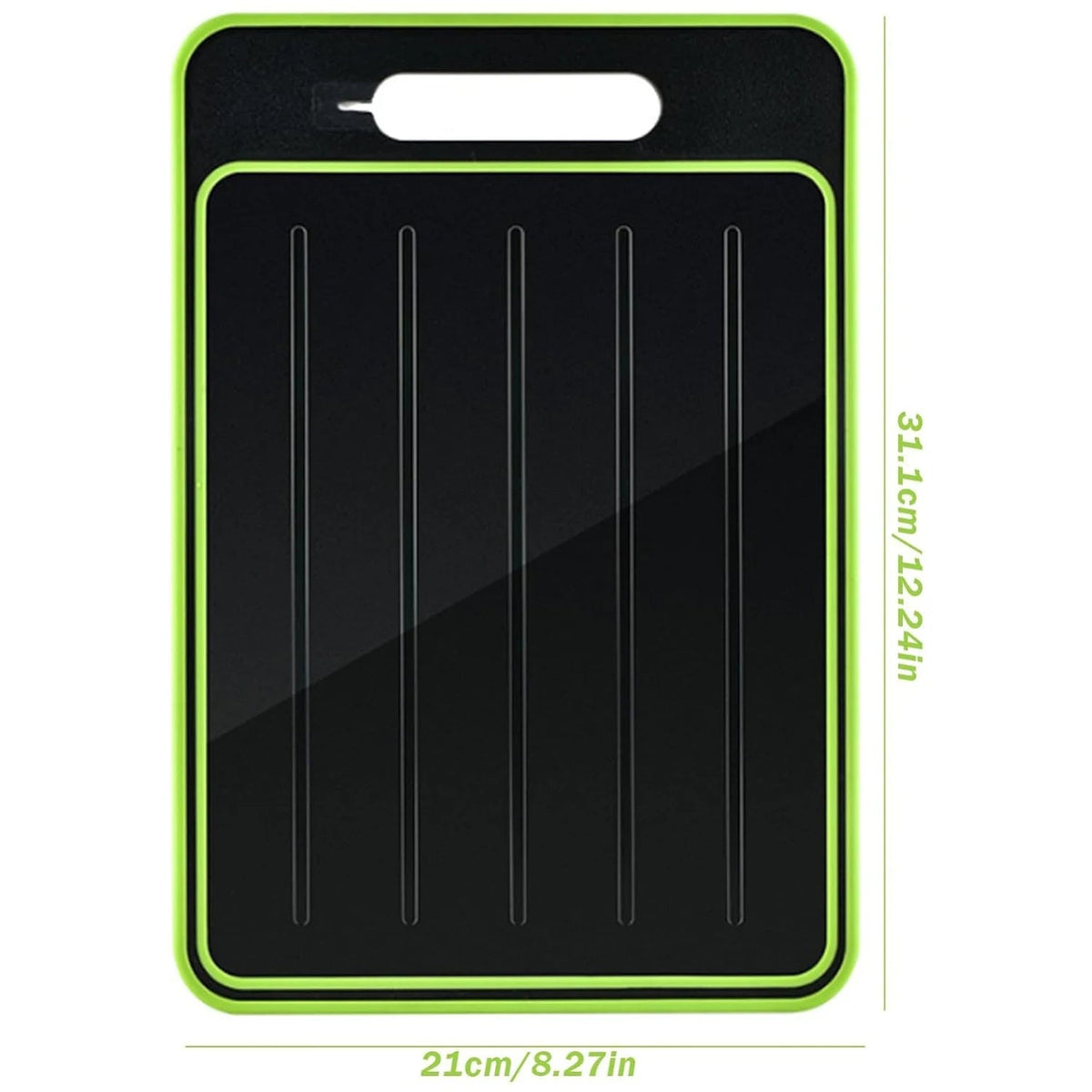 Belro 4-in-1 cutting board and thaw defrosting tray for kitchen and dining, showing the versatile multi-functional kitchen tool.