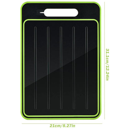 Belro 4-in-1 cutting board and thaw defrosting tray for kitchen and dining, showing the versatile multi-functional kitchen tool.