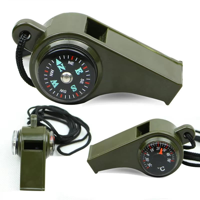 Belro loud emergency whistle for sports and outdoor safety, featuring a bright red plastic body with a black mouthpiece.