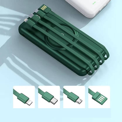 Belro 20000mAh portable power bank with USB ports and digital display for charging electronic devices on the go