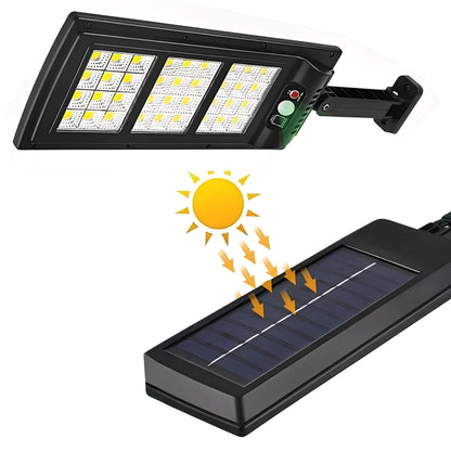 Belro LED outdoor solar light installed in a garden, providing energy-efficient illumination for outdoor home and garden spaces.