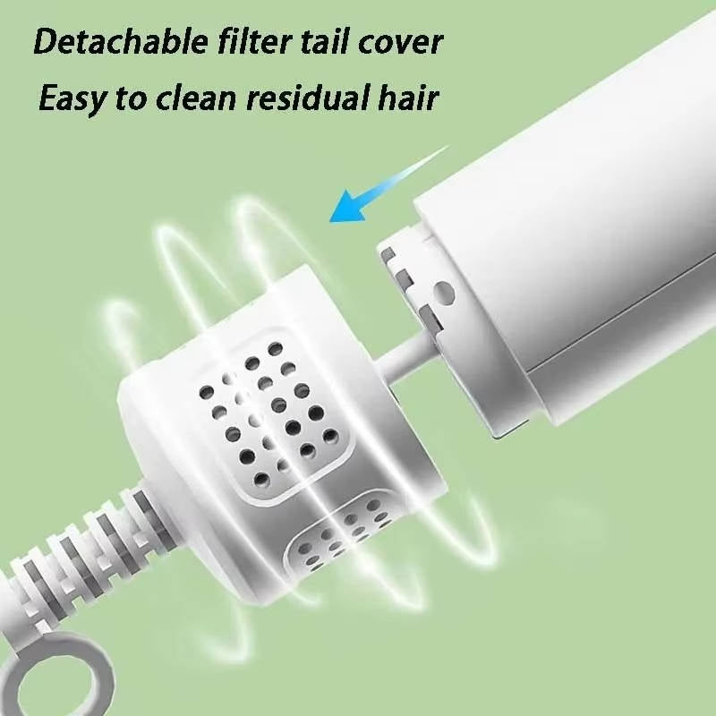 Belro pet hair dryer, compact electronic personal care appliance with a nozzle for drying pets' fur.