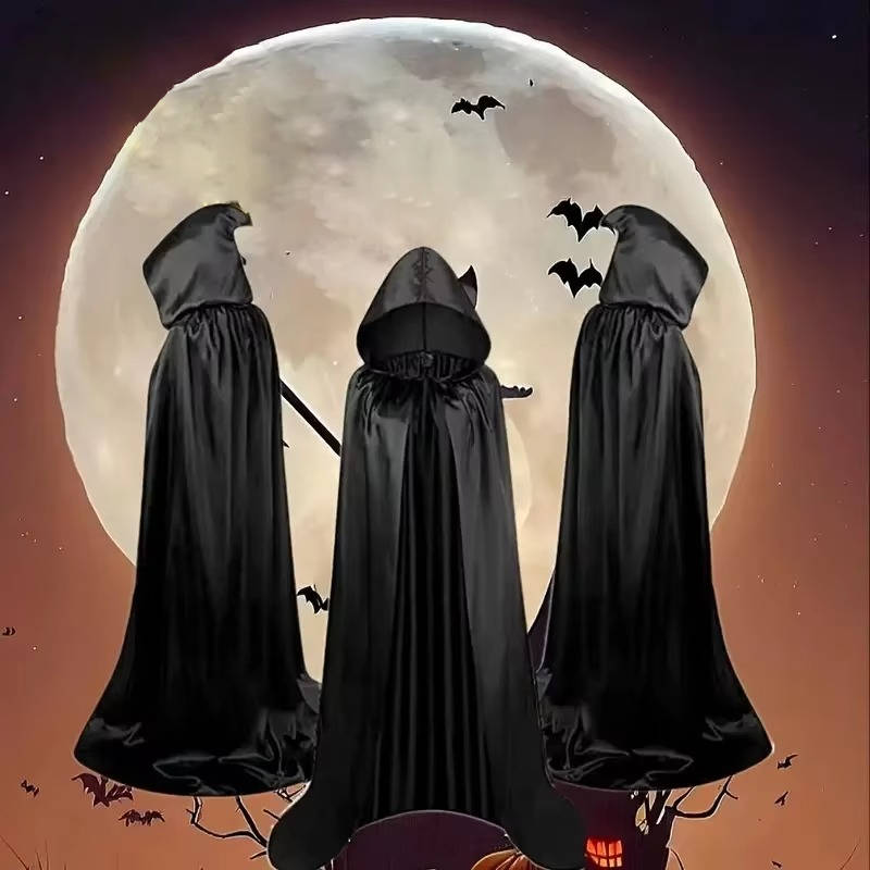 Belro hooded horror Halloween costume featuring a spooky hooded cloak and eerie design for dress-up and Halloween parties.