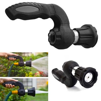 Belro portable high pressure water sprayer, handheld garden gun for plants, shown with ergonomic design and adjustable nozzle.