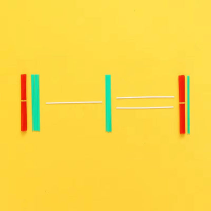 Belro Counting Sticks educational toy for cats, colorful plastic sticks for interactive pet play and learning.