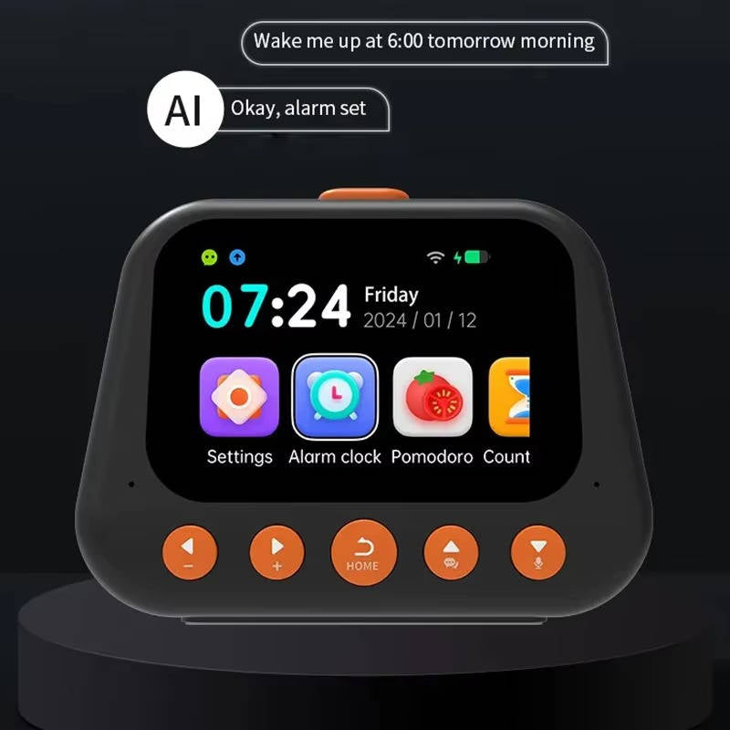 Belro AI Smart Alarm Clock with digital display and sleek design for health and beauty sleep management.