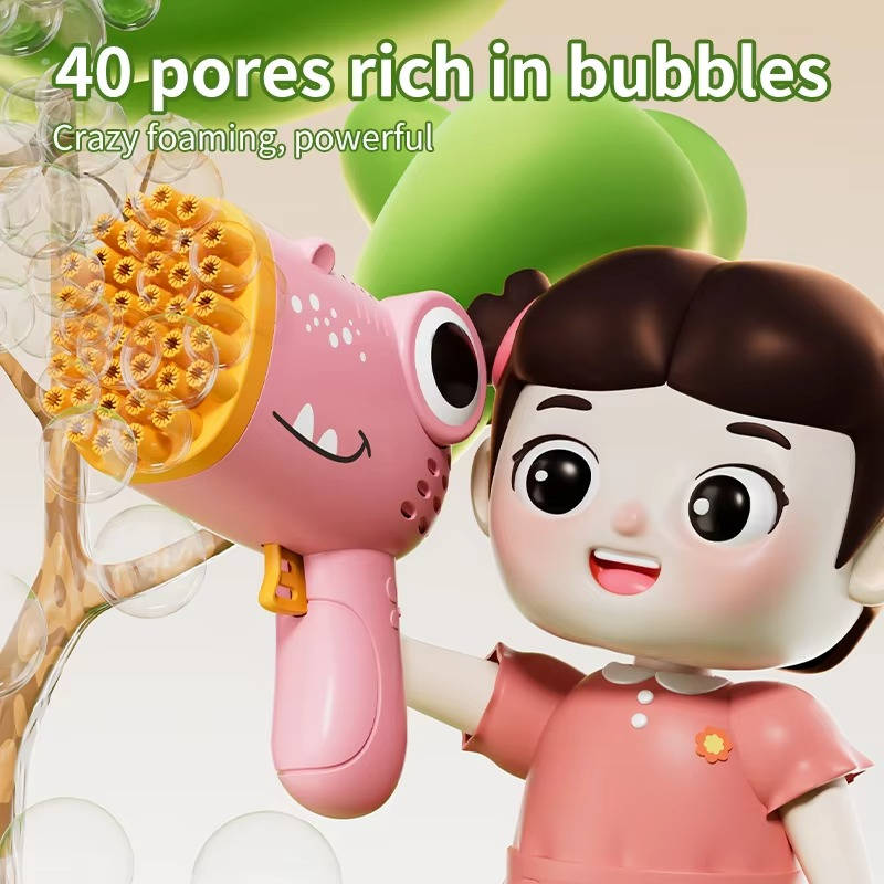 Belro Bubble Gun Toy for outdoor play, featuring colorful design and bubble-blowing mechanism for kids' fun and entertainment.