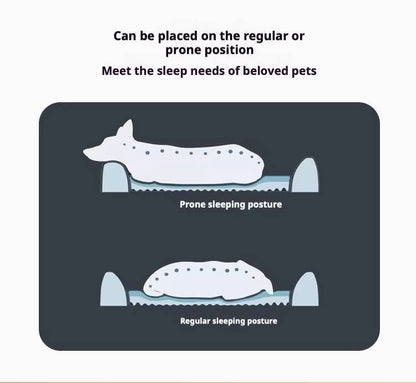 Belro orthopedic anti-slip car dog bed on back seat, designed for comfort and stability for pets during travel.