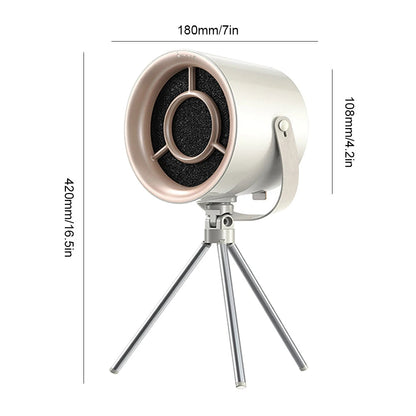 Belro portable desktop range hood and exhaust fan for kitchen, compact and lightweight for efficient air ventilation.