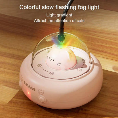 Belro Smart Interactive Cat Toy with colorful moving parts, designed to entertain and engage cats in pet supplies and toys.