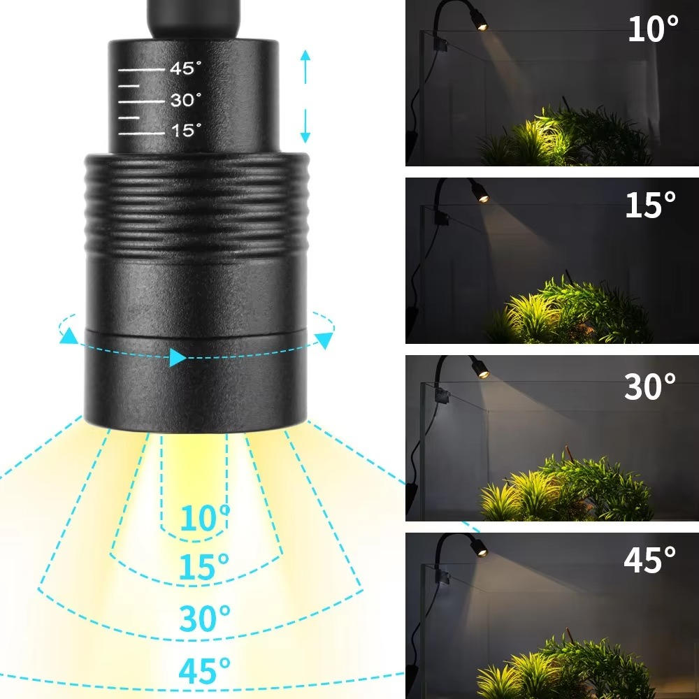 Belro LED light for fish tank, aquarium lighting fixture with adjustable brightness and sleek design for pet fish tanks.