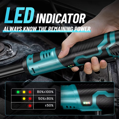 Belro electric wrench ratchet, compact hand tool with ergonomic grip, designed for efficient tightening and loosening bolts.