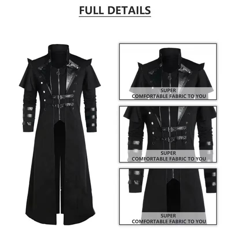 Medieval Halloween costume for men by Belro featuring a traditional medieval clothing outfit for a spooky party.