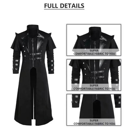 Medieval Halloween costume for men by Belro featuring a traditional medieval clothing outfit for a spooky party.