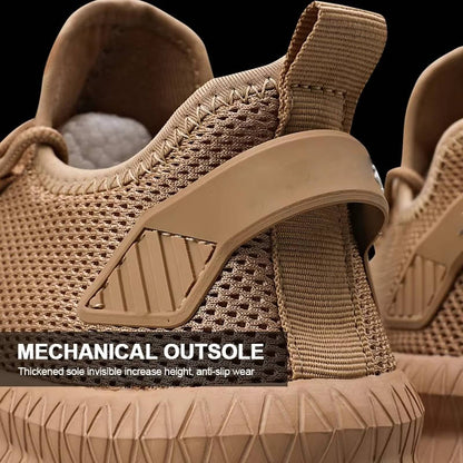 Belro breathable casual anti-slip running shoes for men, featuring lightweight design and durable rubber soles.