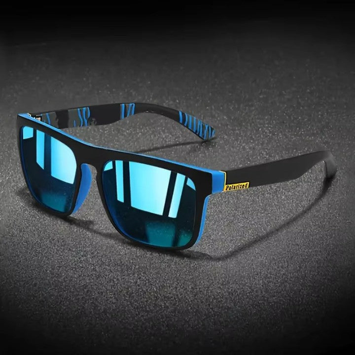 Mivoza polarized sunglasses with UV400 protection, scratch-resistant, lightweight, unisex fashion accessory, shown with dark lenses and sleek frame.
