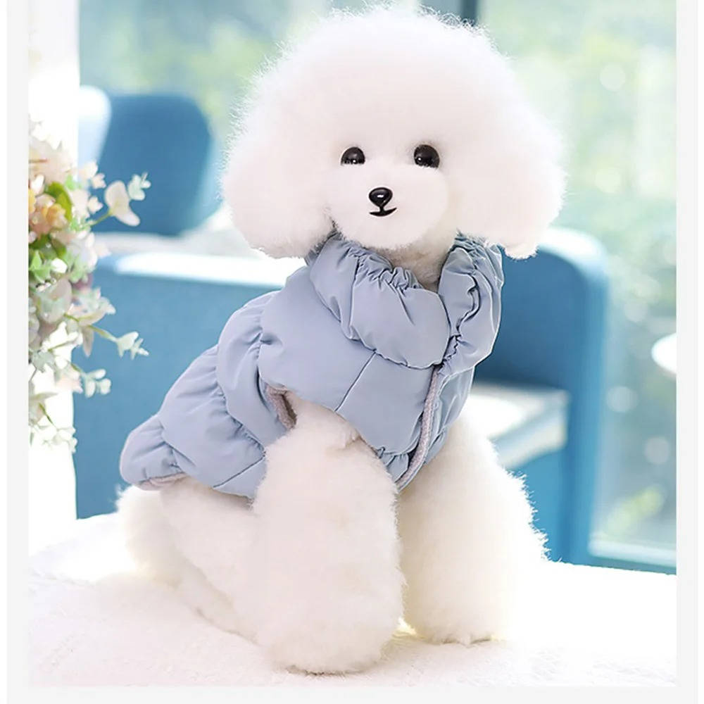 Small and medium Belro winter dog jacket, warm and cozy clothing for dogs to keep them comfortable in cold weather.