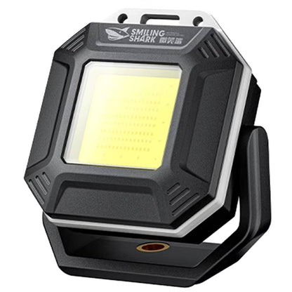 Belro LED emergency lights for vehicles, mounted on a men's clothing jacket, with bright LED strips and reflective details.