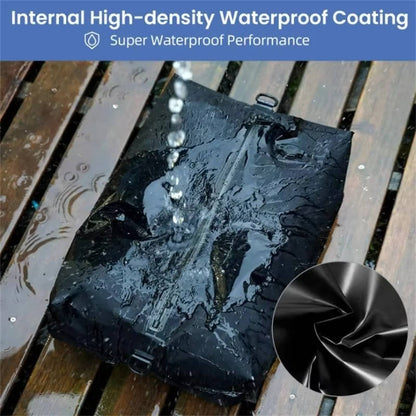 Belro travel vacuum pump with two storage bags for footwear, ideal for efficiently packing heels and pumps.