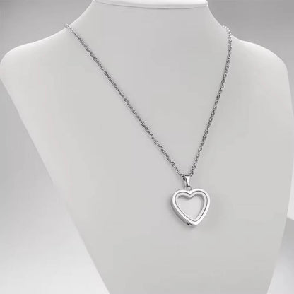 Belro urn pendant necklace with a sleek metallic design, showcasing a stylish jewelry accessory for elegant wear.