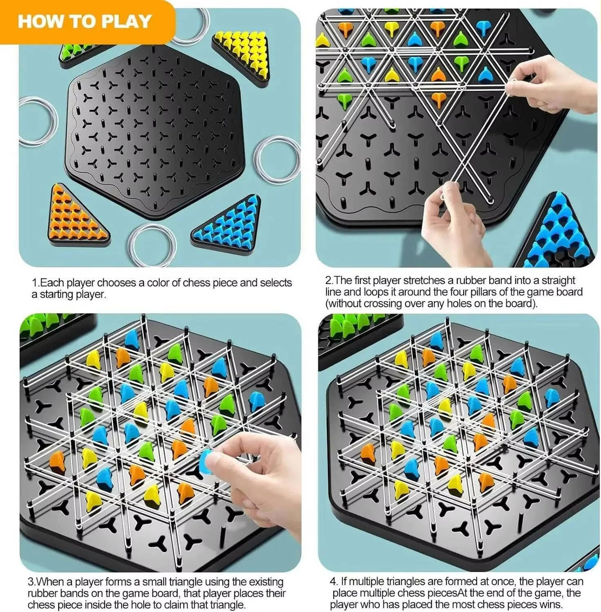 Belro strategy board game for kids and family, educational puzzle game with colorful game pieces and a game board.