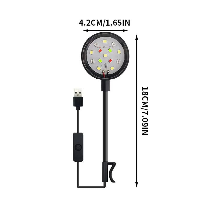 Belro fish tank LED light illuminating an aquarium, ideal for pet fish and aquatic plants in aquarium lighting and fish tank setups.