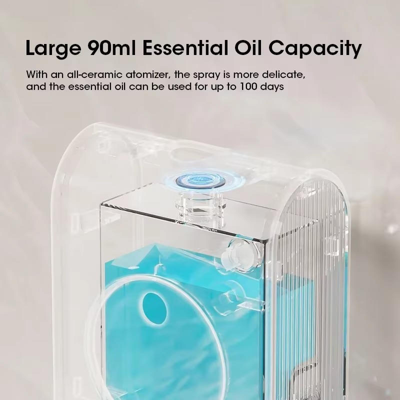 Belro automatic air freshener dispenser for health and beauty, sleek design with a modern look and control panel visible.