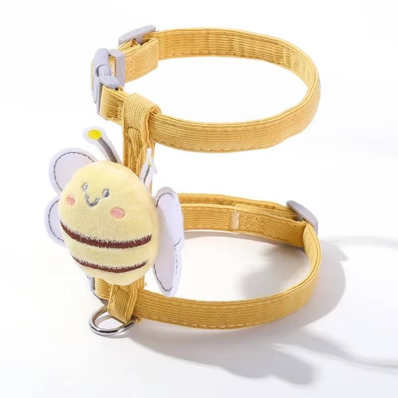 Belro cat collar and harness, adjustable pet supplies for cats, with a secure buckle and vibrant design for comfortable wear.