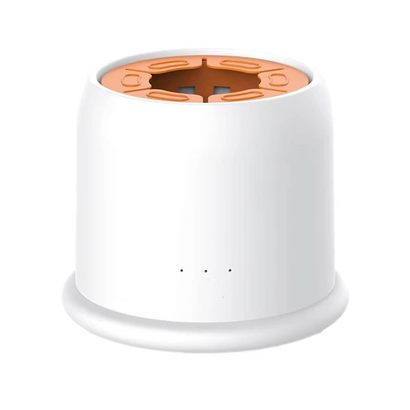 Belro Formula Feeding Milk Maker for automotive use, showing the compact device with buttons and milk container.