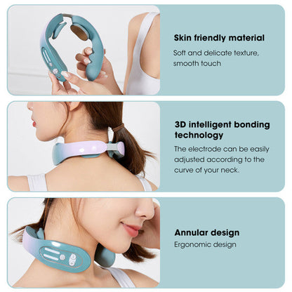 Belro EMS neck acupoints lymphvity massager device with electronic controls and ergonomic design for targeted relief.