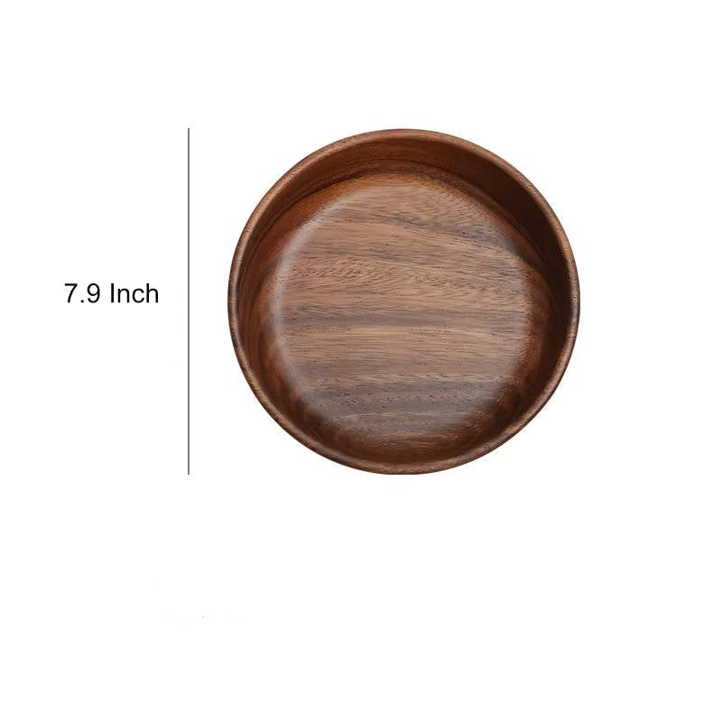 Belro wood bowls for food, featuring smooth polished surfaces and natural wood grain, ideal for kitchen and dining use.