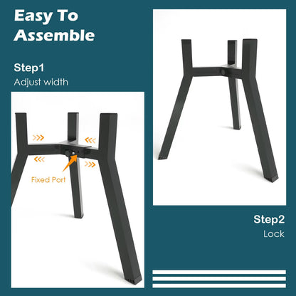 Belro elevated dog bowl stand for pets, featuring a sturdy design with two stainless steel bowls on a raised wooden frame.