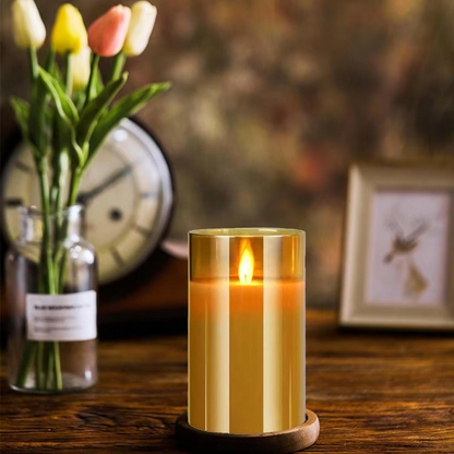 Belro realistic flameless candles with remote control, decorative LED candles for home décor and safe ambient lighting.