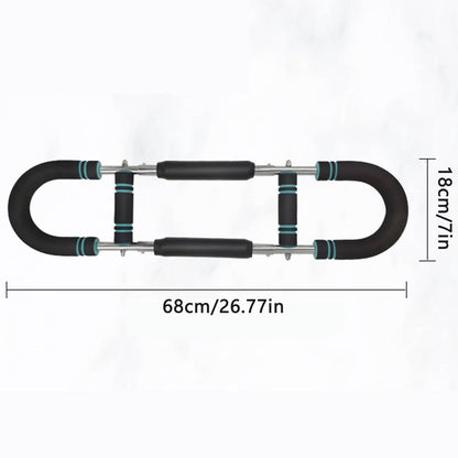 Belro arm trainer and chest expander for men, compact home exercise equipment for upper body strength training.