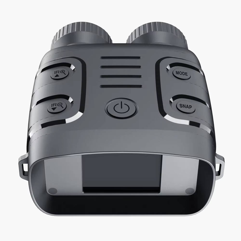 Belro night vision binoculars with digital display, rugged design, and trail camera features for wildlife observation.
