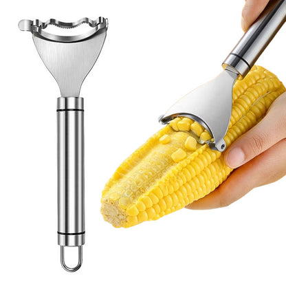 Belro Super Fast Corn Peeler with ergonomic handle and stainless steel blade for quick, easy corn peeling in the kitchen.