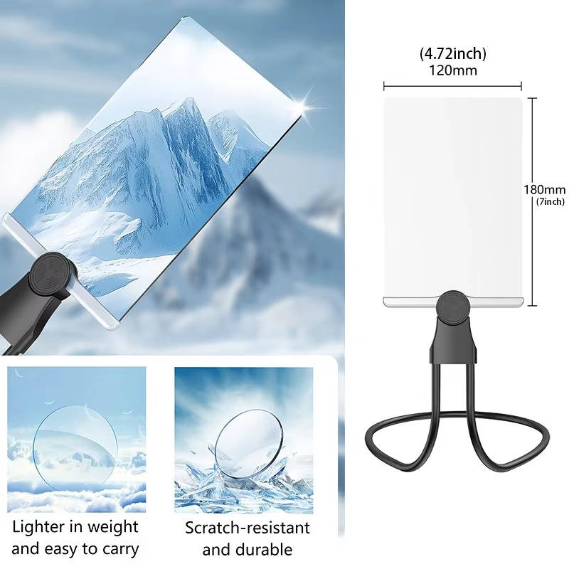 Belro glass magnifier for reading with a clear lens and ergonomic handle, ideal for close-up viewing and detailed inspection.