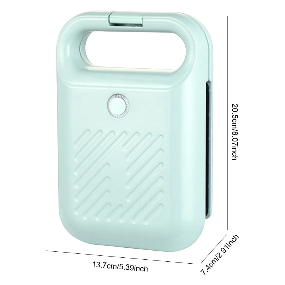 Belro electric sandwich maker with non-stick plates for quick, even toasting of sandwiches in a home kitchen setting.