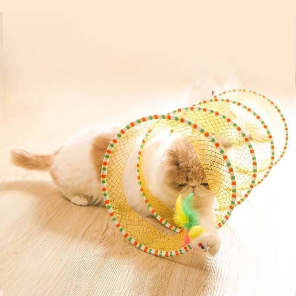 Belro cat hunting toys with colorful feathers and strings, designed to entertain and stimulate cats during playtime.