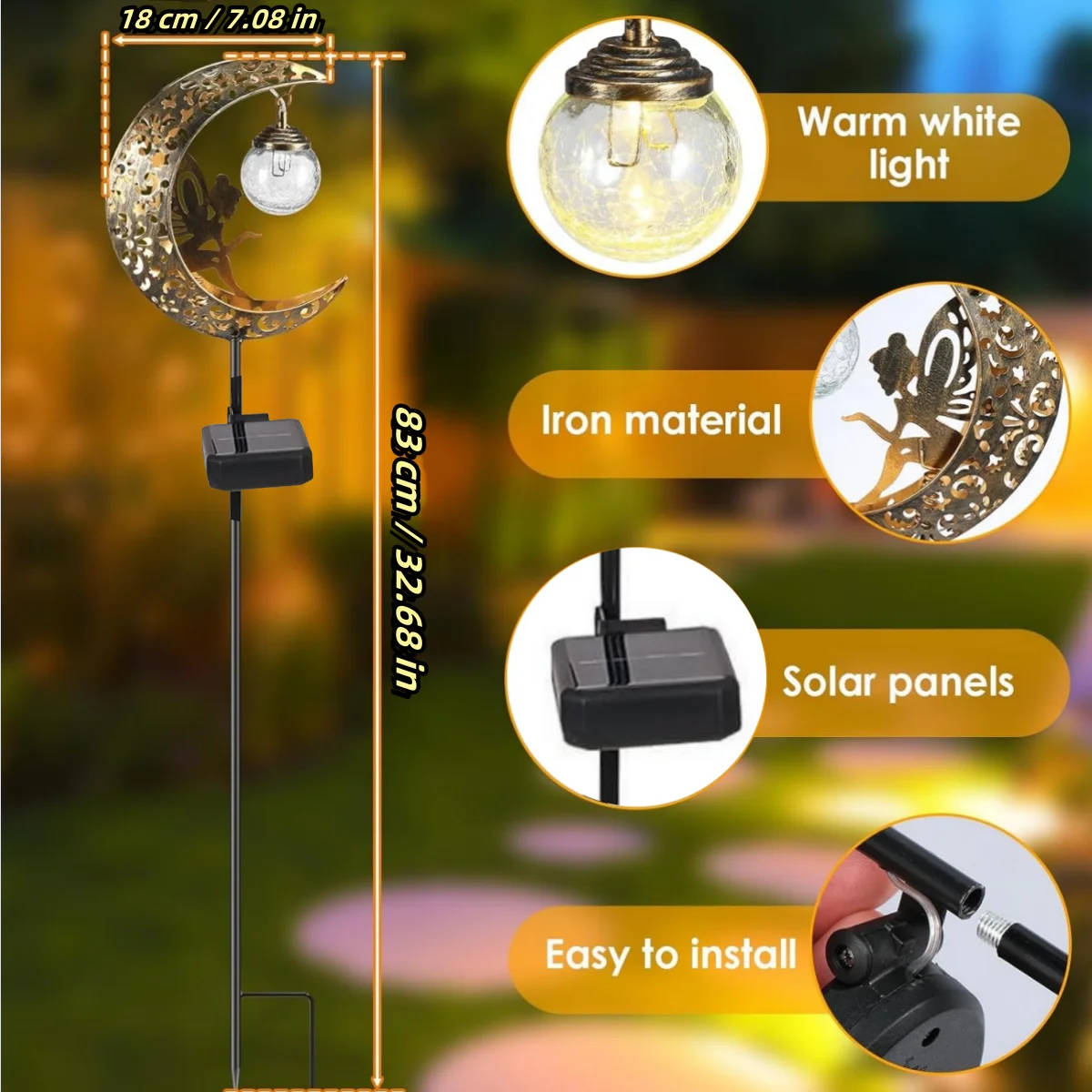 Belro outdoor garden light accessory featuring umbrella-style design, suitable for enhancing outdoor decor and ambiance.
