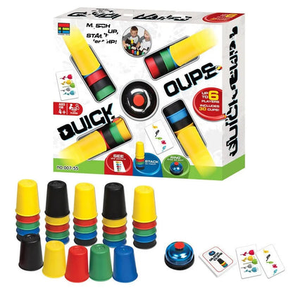 Belro Mini Sport Stacking Cups set of colorful plastic toys for stacking and coordination play.