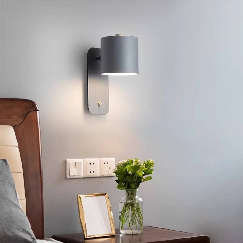 Belro wall lamps for bedroom and living room, outdoor home and garden lighting fixture with modern design, mounted on wall.