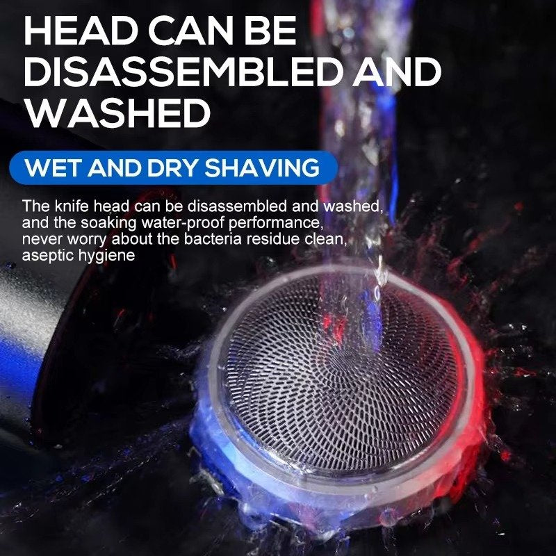 Belro mini portable electric shaver with compact design, featuring a sleek body and shaving head for personal grooming.
