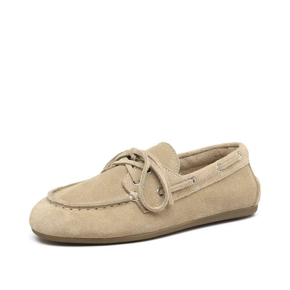Women’s genuine leather moccasins by Belro featuring soft, stylish footwear with classic design and comfortable fit.
