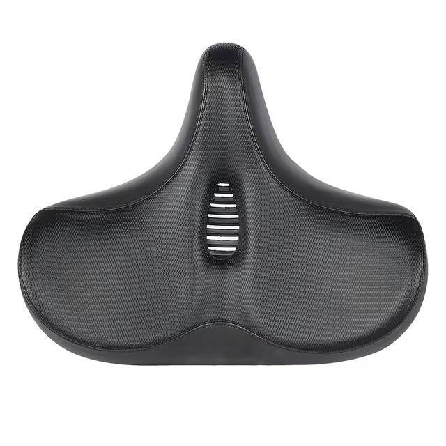 Belro bike saddle for long rides, ergonomic and comfortable, designed for outdoor cycling with padded seat and durable cover.
