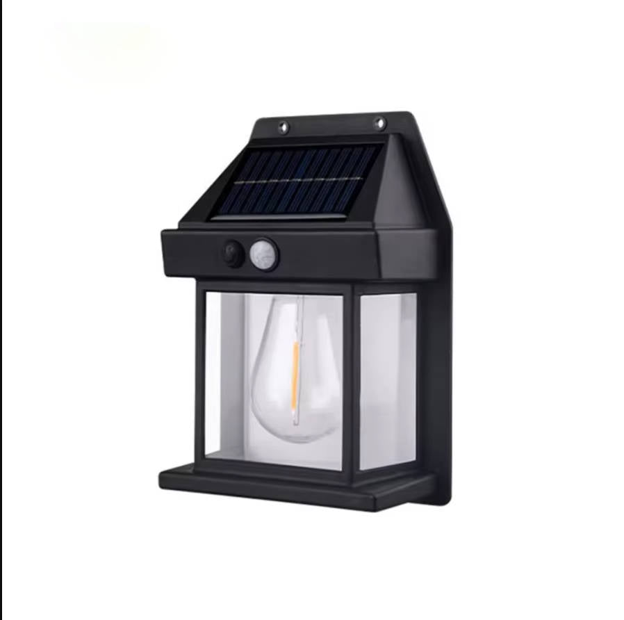Belro 2-set solar wall lamps for outdoor use, weather-resistant LED lights illuminating garden walls and pathways.