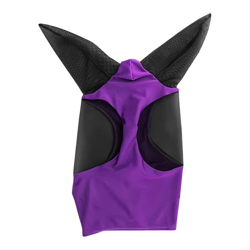 Belro horse fly mask for outdoor use, lightweight breathable mesh with adjustable straps, protecting horses from flies and insects.